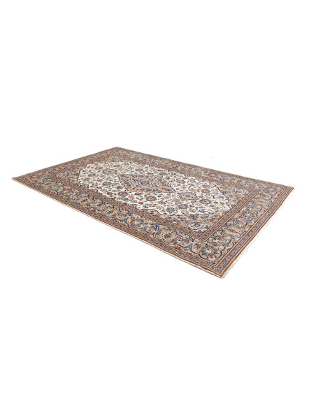 Kashan 195x297 Cm Kashan, Persia, Hand-carded Wool cotton