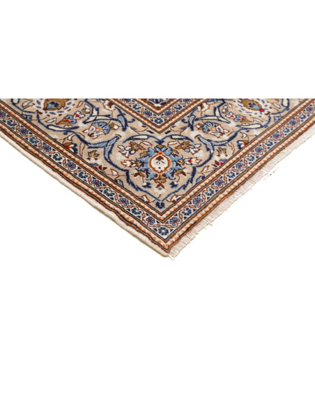 Kashan 195x297 Cm Kashan, Persia, Hand-carded Wool cotton