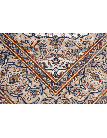 Kashan 195x297 Cm Kashan, Persia, Hand-carded Wool cotton