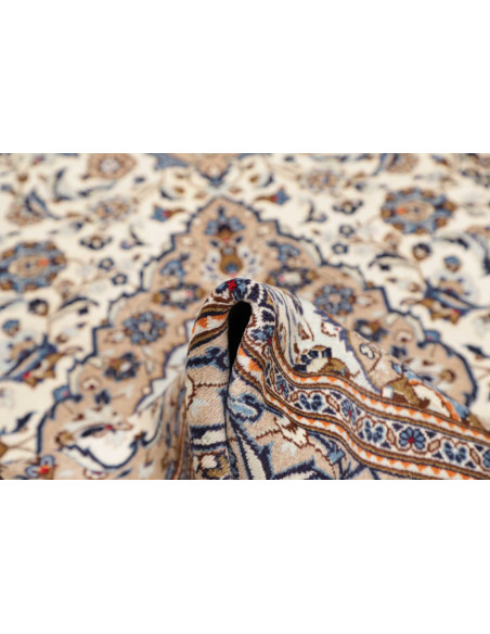Kashan 195x297 Cm Kashan, Persia, Hand-carded Wool cotton