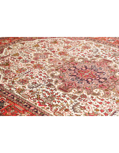 Tabriz 202x298 Cm Tabriz Persia Lana Cardata A Mano Cotone