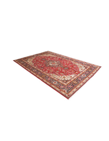 Tabriz 195x288 Cm Tabriz Persia Hand-carded Wool
