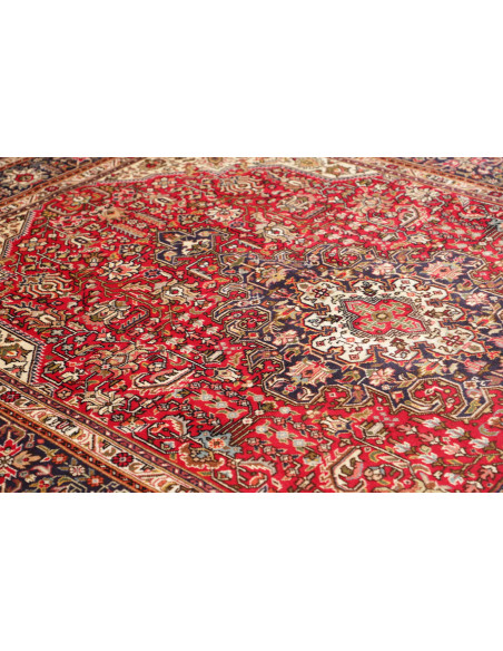 Tabriz 195x288 Cm Tabriz Persia Hand-carded Wool