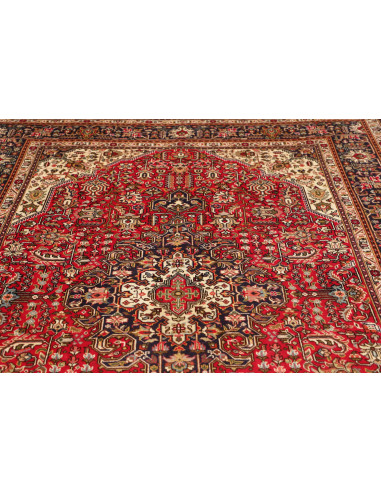 Tabriz 195x288 Cm Tabriz Persia Hand-carded Wool