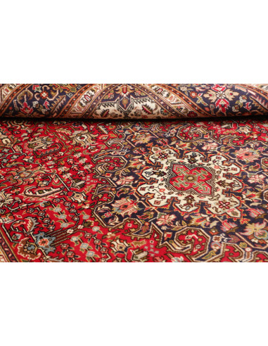 Tabriz 195x288 Cm Tabriz Persia Hand-carded Wool