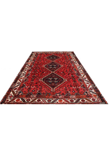 Shiraz 225x318 Cm Shiraz, Persia, Lana Cardata A Mano