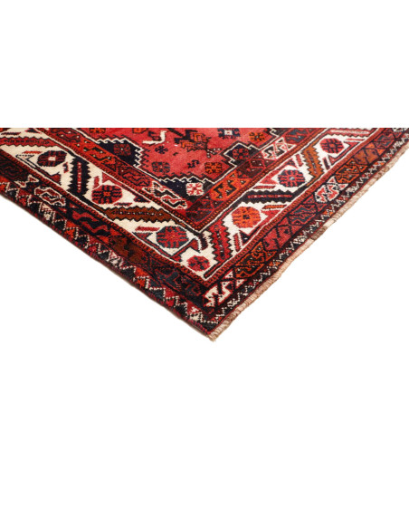 Shiraz 225x318 Cm Shiraz, Persia, Lana Cardata A Mano