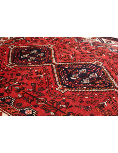Shiraz 225x318 Cm Shiraz, Persia, Hand-carded Wool cotton