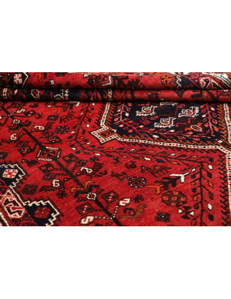 Shiraz 225x318 Cm Shiraz, Persia, Hand-carded Wool cotton