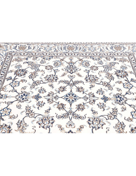 Tappeto Nain Kashmar Persia 198x200 Bianco Crem
