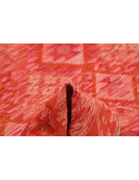 Rug Kilim Afghanistan 160x201 Coral Red Orange
