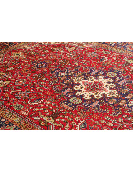 Tabriz 202x296 Cm Tabriz Persia Hand-carded Wool Cotton