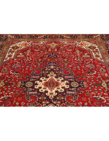 Tabriz 202x296 Cm Tabriz Persia Hand-carded Wool Cotton