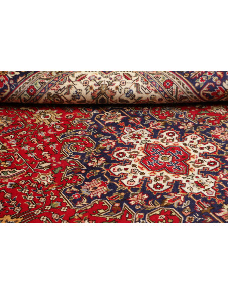 Tabriz 202x300 Cm Tabriz, Persia, Hand-carded Wool warp