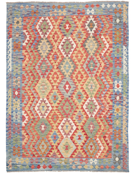 Kilim 170x237 Cm Kilim, Afghanistan, Hand-carded Wool