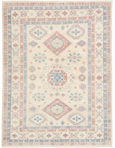 Tappeto Kazak Afghanistan 149x197 Crema Beige R