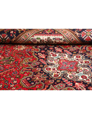Tabriz 205x285 Cm Tabriz, Persia, Hand-carded Wool warp: