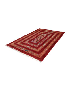Rug Siva Pakistan 169x242 Deep Red Beige Ochre 2