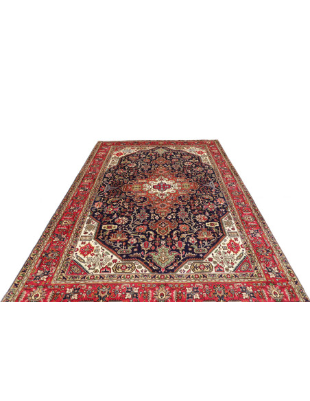 Tabriz 200x310 Cm Tabriz Persia Lana Cardata A Mano Cotone