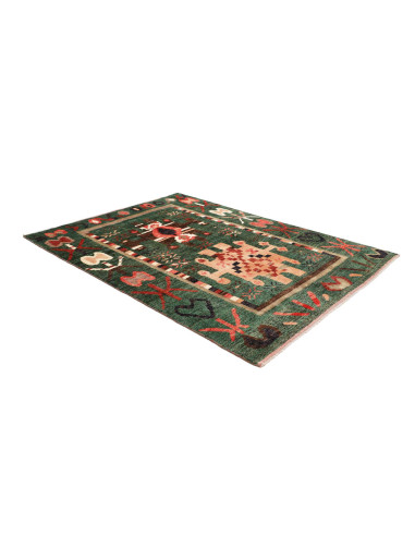 Tappeto Gabbeh Marrakech Pakistan 178x243 Verde