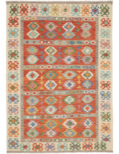 Kilim 172x248 Cm Kilim, Afghanistan, Hand-carded Wool,