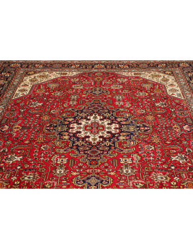 Tabriz 248x334 Cm Tabriz Persia, Lana Cardata A Mano,
