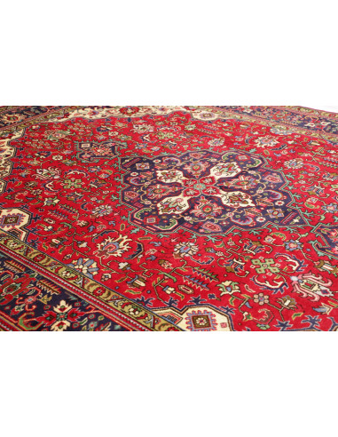 Tabriz 248x342 Cm Tabriz, Persia, Hand-carded Wool warp: