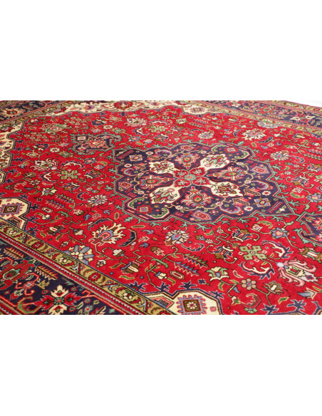 Tabriz 248x342 Cm Tabriz, Persia, Hand-carded Wool warp: