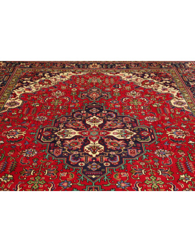Tabriz 248x342 Cm Tabriz, Persia, Hand-carded Wool warp: