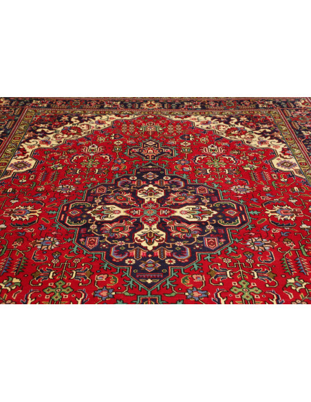 Tabriz 248x342 Cm Tabriz, Persia, Hand-carded Wool warp: