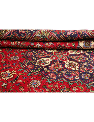 Tabriz 248x342 Cm Tabriz, Persia, Hand-carded Wool warp: