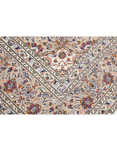 Kashan 245x345 Cm Kashan, Persia, Hand-carded Wool warp: