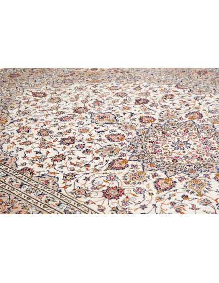 Kashan 245x345 Cm Kashan, Persia, Hand-carded Wool warp: