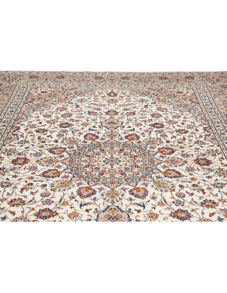 Kashan 245x345 Cm Kashan, Persia, Hand-carded Wool warp: