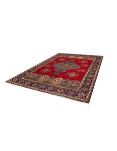 Tabriz 243x330 Cm Tabriz, Persia, Hand-carded Wool warp: 2
