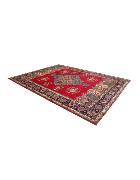 Tabriz 243x330 Cm Tabriz, Persia, Hand-carded Wool warp: