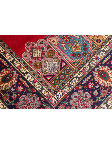 Tabriz 243x330 Cm Tabriz, Persia, Hand-carded Wool warp: