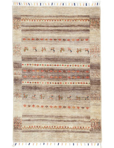 Tappeto Originale Siva Pakistan 80x120 Beige Ma