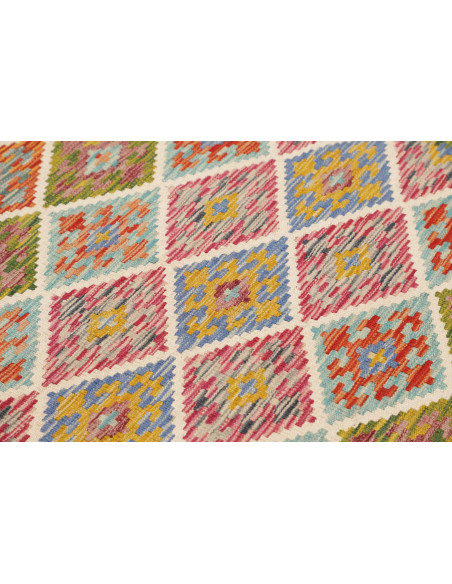 Hand Made Rug Kilim Afghanistan 124x190 Green M