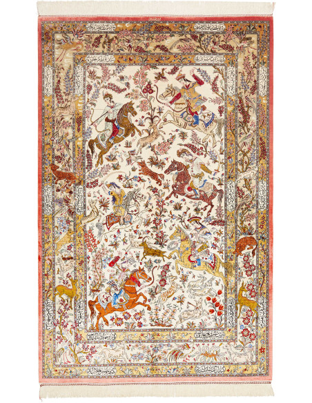 Ghom Seta 129x203 Cm Ghom Seta, Persia, 100% Seta,