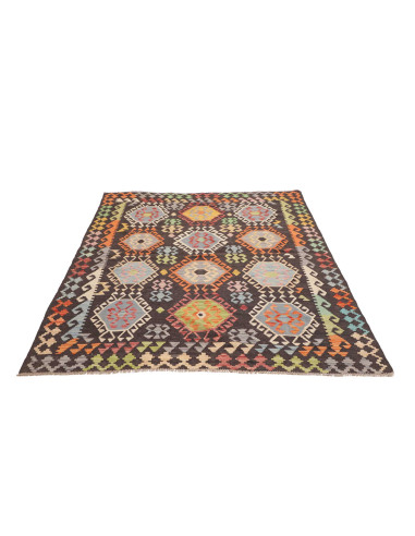 Hand Made Rug Kilim Afghanistan 151x207 Dark Br