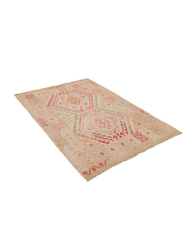 Hand Made Rug Kilim Afghanistan 128x186 Pinkish