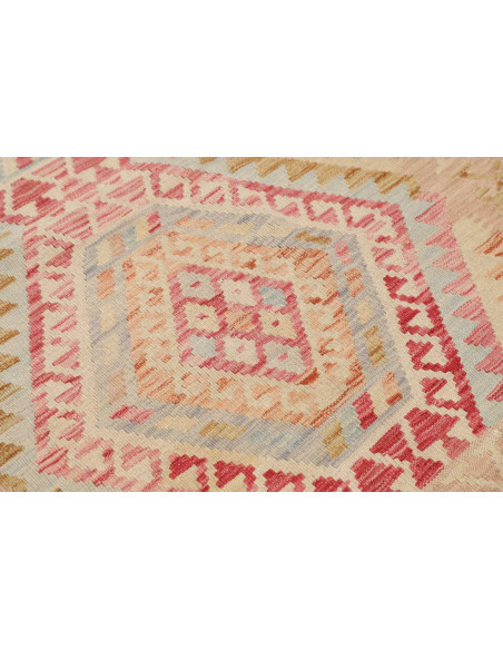 Hand Made Rug Kilim Afghanistan 128x186 Pinkish