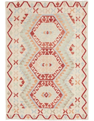 Hand Made Rug Kilim Afghanistan 122x179 Cream T
