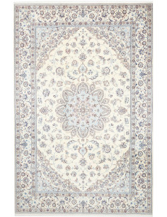 Hand Made Rug Nain 9la Persia 202x306 Cream Lig