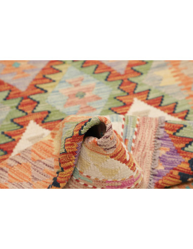 Hand Made Rug Kilim Afghanistan 104x205 Cream P
