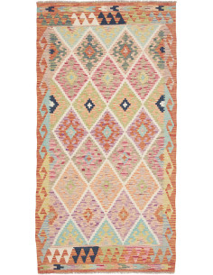 Tappeto Originale Kilim Afghanistan 105x204 Mul