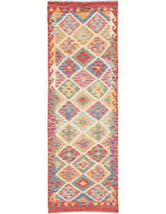 Tappeto Originale Kilim Afghanistan 78x242 Ross