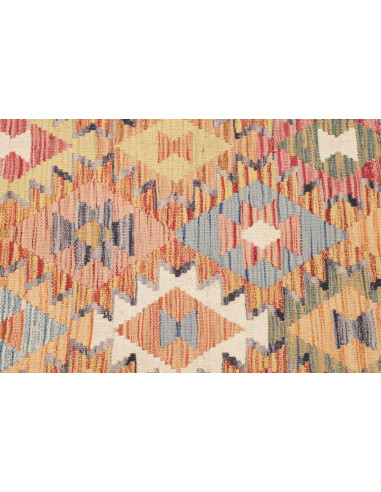 Tappeto Originale Kilim Afghanistan 82x299 Gial