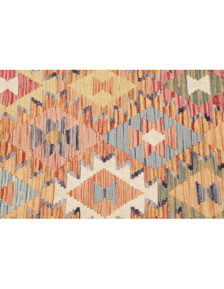 Tappeto Originale Kilim Afghanistan 82x299 Gial